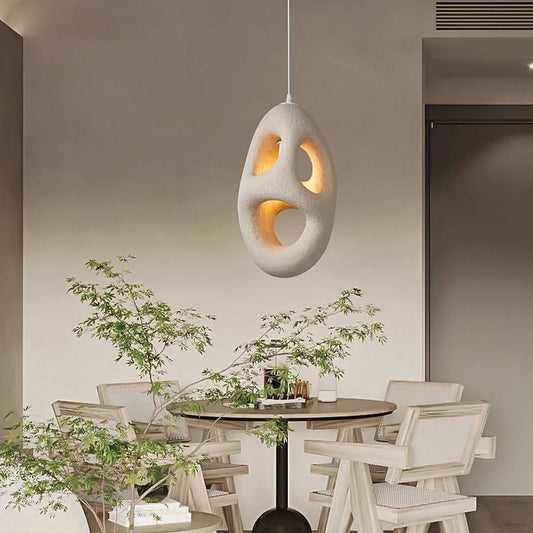 Resin Chandelier Industrial Farmhouse Pendant Light Modern Japanese Mini