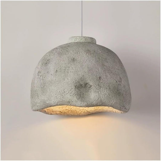 Resin Shade Retro Dome Pendant Light Fixture - V-intage Antique Chandelier