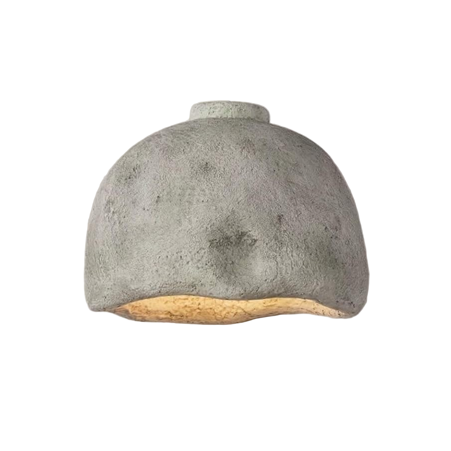 Resin Shade Retro Dome Pendant Light Fixture - V-intage Antique Chandelier